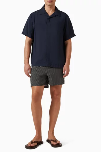 Holiday Drawstring Swim Shorts