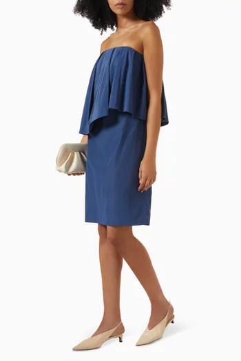 Layered Bandeau Midi Dress
