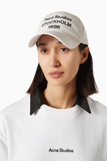 Logo Cap in Cotton