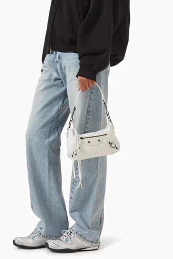 Mini Le City Moto Bag in Arena Lambskin