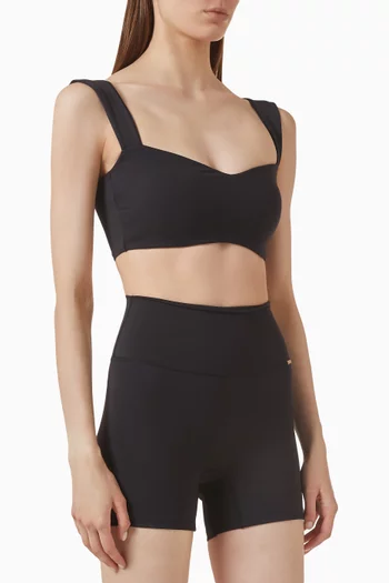 Jaqueline Balconette Bra in Stretch-nylon