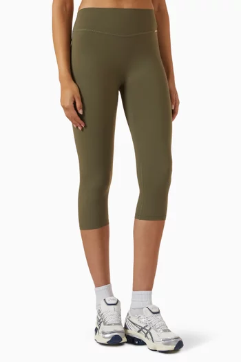 Capri Leggings in Stretch-nylon