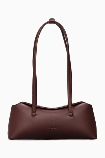 Mini Chrystie Shoulder Bag in Vegan Leather