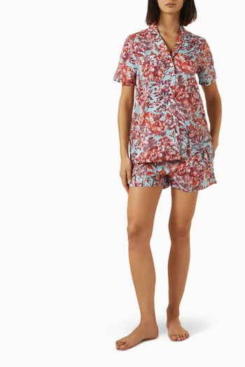 Ledbury Shorts Pyjama Set in Cotton