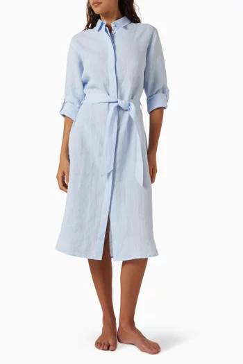 Sicily Dress in Linen