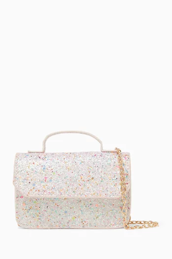 Teeny Glitter Crossbody Bag