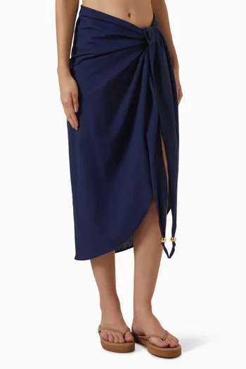 Winnie Wrap Pareo in Cotton Blend