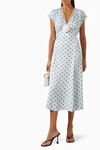 The Genus Rosa Midi Dress