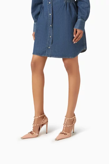 Rockstud 100 Pumps in Kidskin Leather