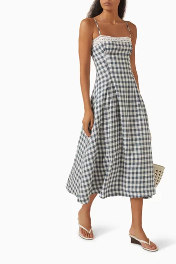 Pomona Dress in Linen