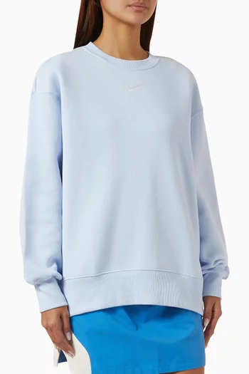 Logo Sweatshirt in Fleece