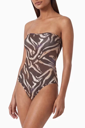 Nico Bandeau One-piece Swimsuit