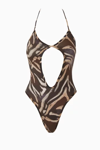 Camila Cut-out One-piece Swimsuit