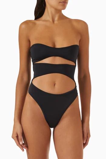 Vera Cut-out One-piece Swimsuit