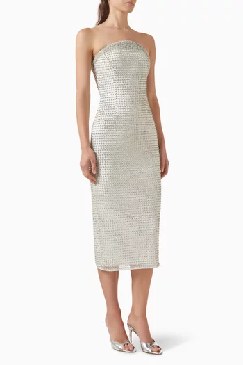 Bead-embellished Dress