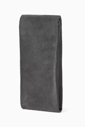 Watch Pouch in Suede