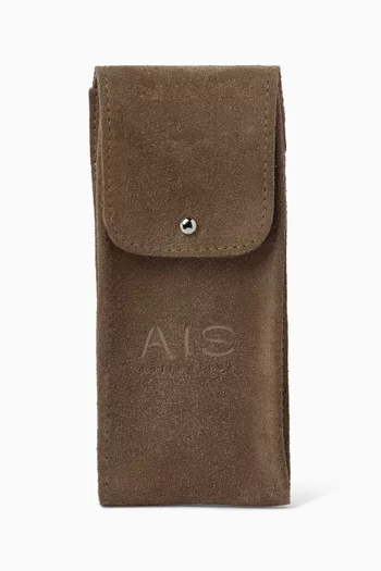 Watch Pouch in Suede