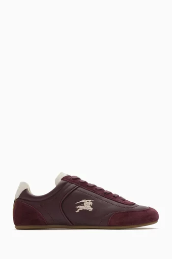 Knight Runner Sneakers in Leather & Suede