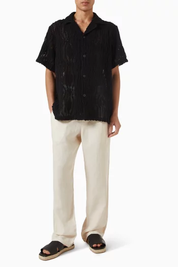 Zefi Cuba Shirt in Crochet-knit