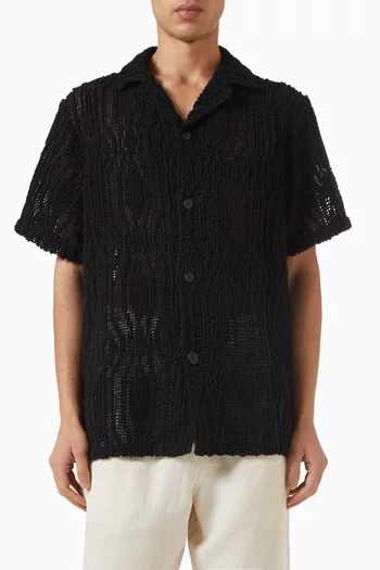 Zefi Cuba Shirt in Crochet-knit