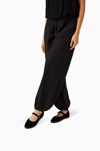 Antonia Mary Jane Flats in Velvet