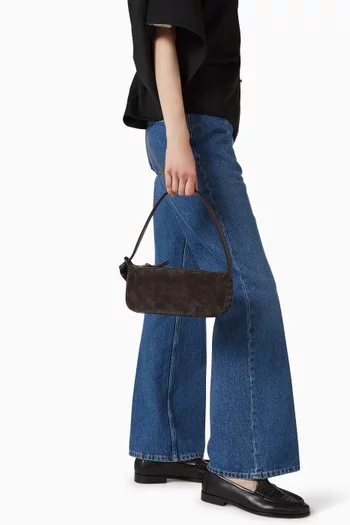 Nodo Shoulder Bag in Suede