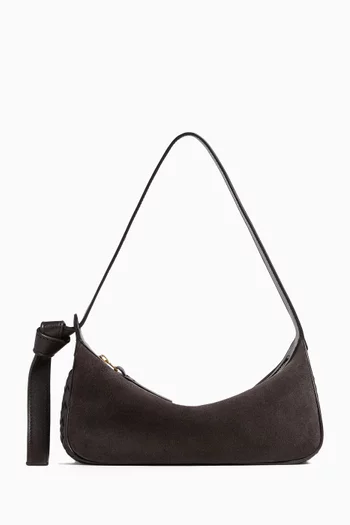 Nodo Shoulder Bag in Suede