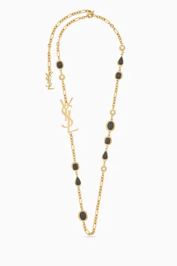 Cassandre Necklace in Brass