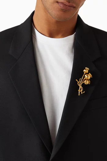 Cassandre Poppy Brooch