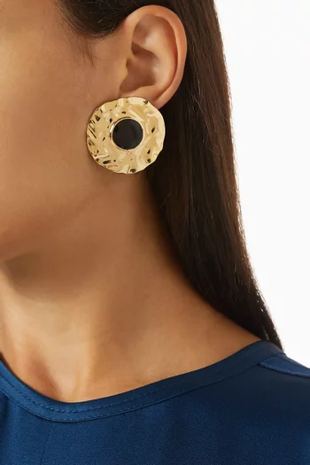 1980s Vintage Statement Clip-on Earrings