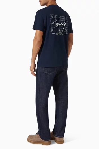 Logo Printed T-shirt in Cotton