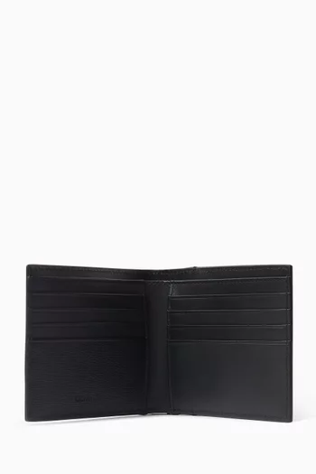 Refined Bi-fold Wallet in Leather