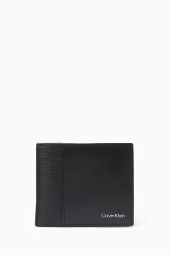 Refined Bi-fold Wallet in Leather