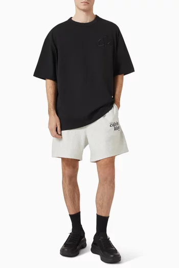 Logo-print Shorts in Cotton-terry