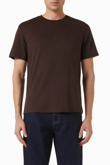 Logo Slim-fit T-shirt in Cotton