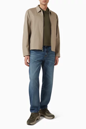 Shirt Jacket in Linen Blend