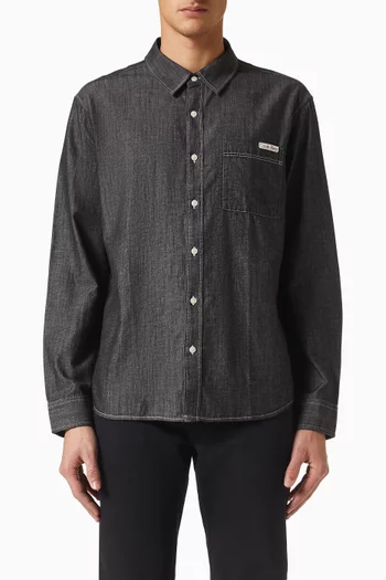 Logo Shirt in Cotton