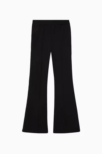 Tape Flare Pants in Viscose Blend