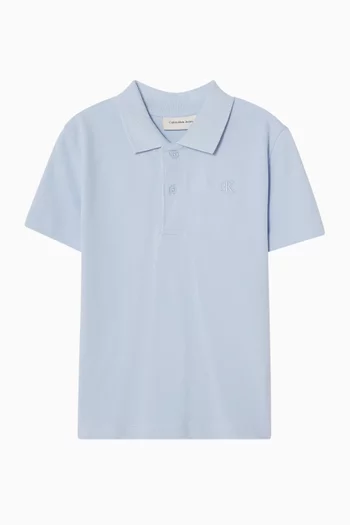 Logo-embroidered Polo Shirt
