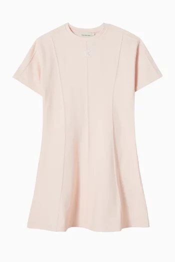 Monogram Dress in Viscose-blend