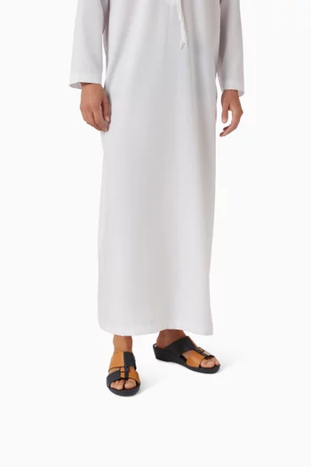 Quadratura Cattura Edredon Sandals in Calf Leather