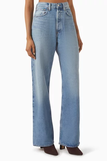 Vintage Loose Straight-fit Jeans in Denim