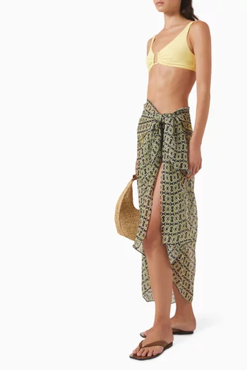 Santorini Sarong in LENZING™ Viscose