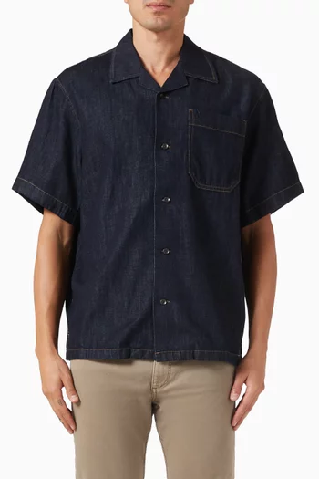 Resort Shirt in Featherweight Denim