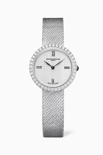 Joia Quartz Steel Watch, 28mm