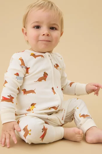 Sausage Dog Sleepsuit