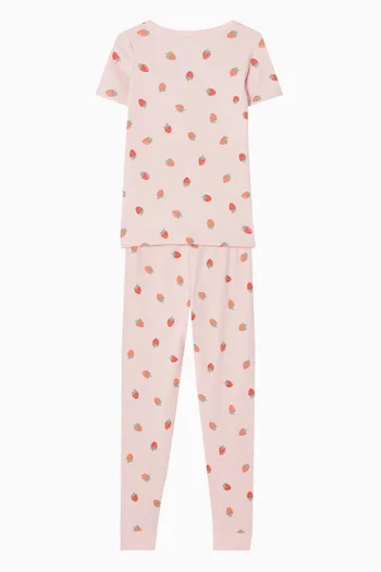 Strawberry Ripped Pyjama Set