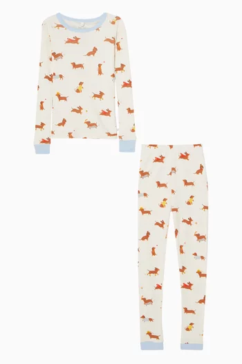 Sausage Dog Pyjama Set