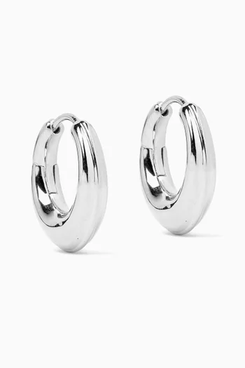 Bonnie Hoop Earrings in 925 Sterling Silver