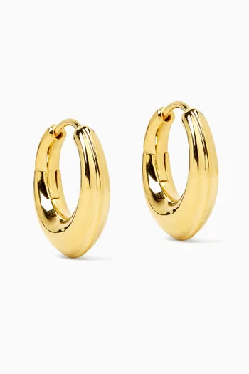 Bonnie Hoop Earrings in Gold-plated Sterling Silver
